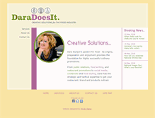 Tablet Screenshot of dara-does-it.com